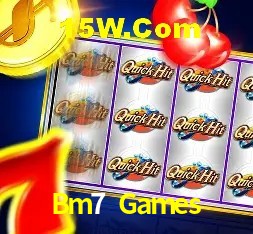 Variedade de jogos na Bm7 Games